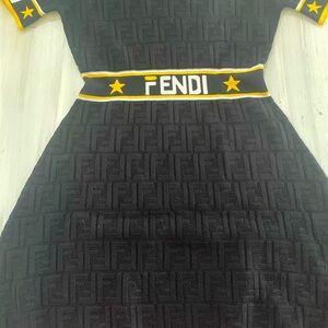Fendi Italian made dress in small size. Used 100% cotton